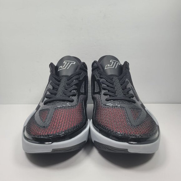 Jordan Tatum 1 Men's Black Metallic Silver Shoes DZ3323-001 US Size 14 NWOB - Picture 3 of 8